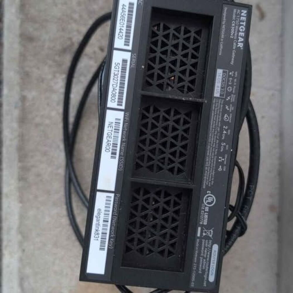 Netgear AC1750 Wireless Cable Gateway C6300v2